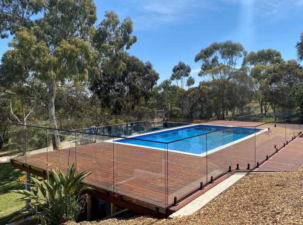 Glass Pool Safety Fence
